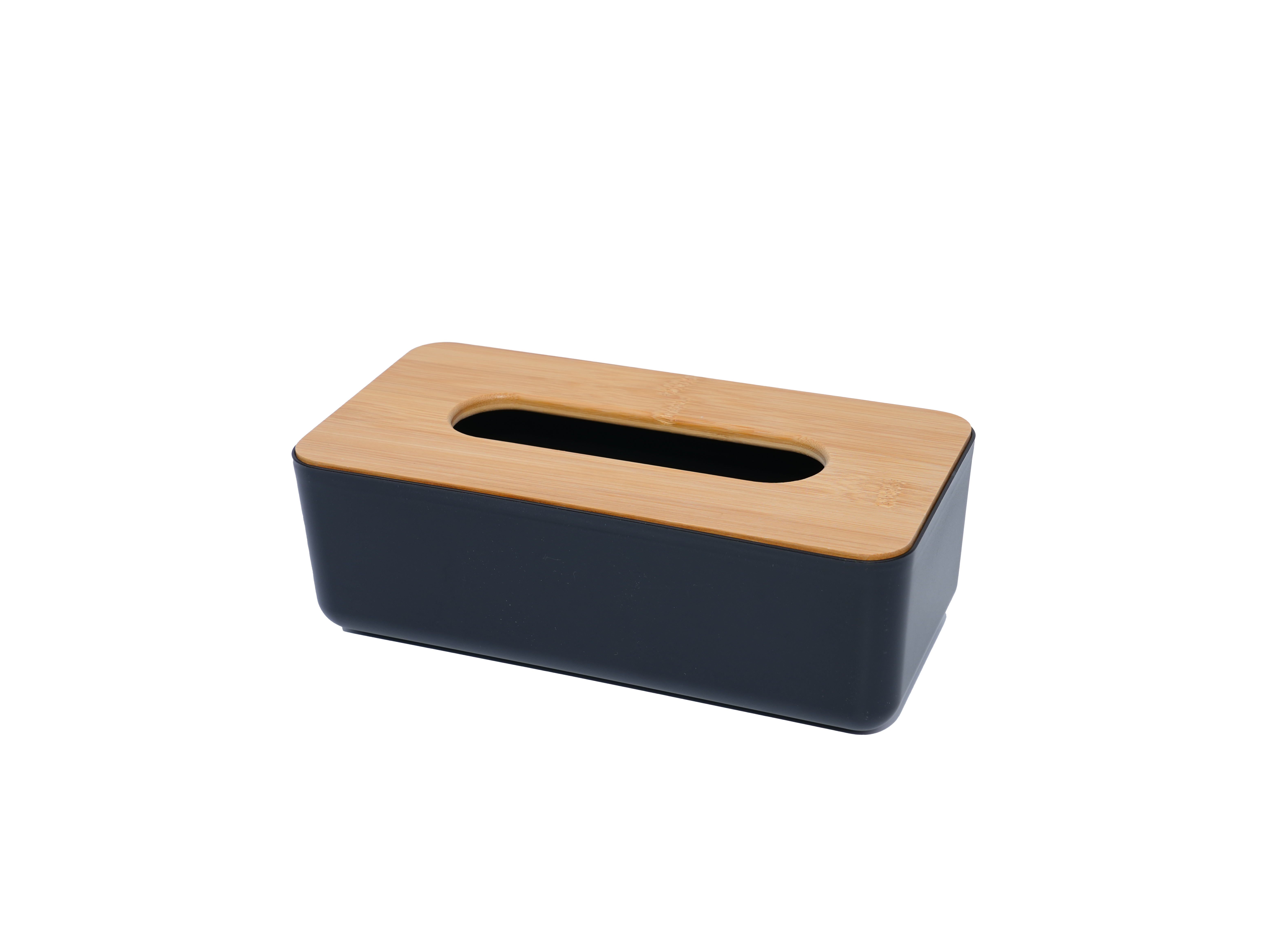 Desktop rectangular tissue box living room coffee table bamboo wood cover napkin drawer box bathroom roll paper car paper drawer b桌面长方形纸巾盒客厅茶几竹木盖餐巾抽纸盒卫生间卷纸车载纸抽盒