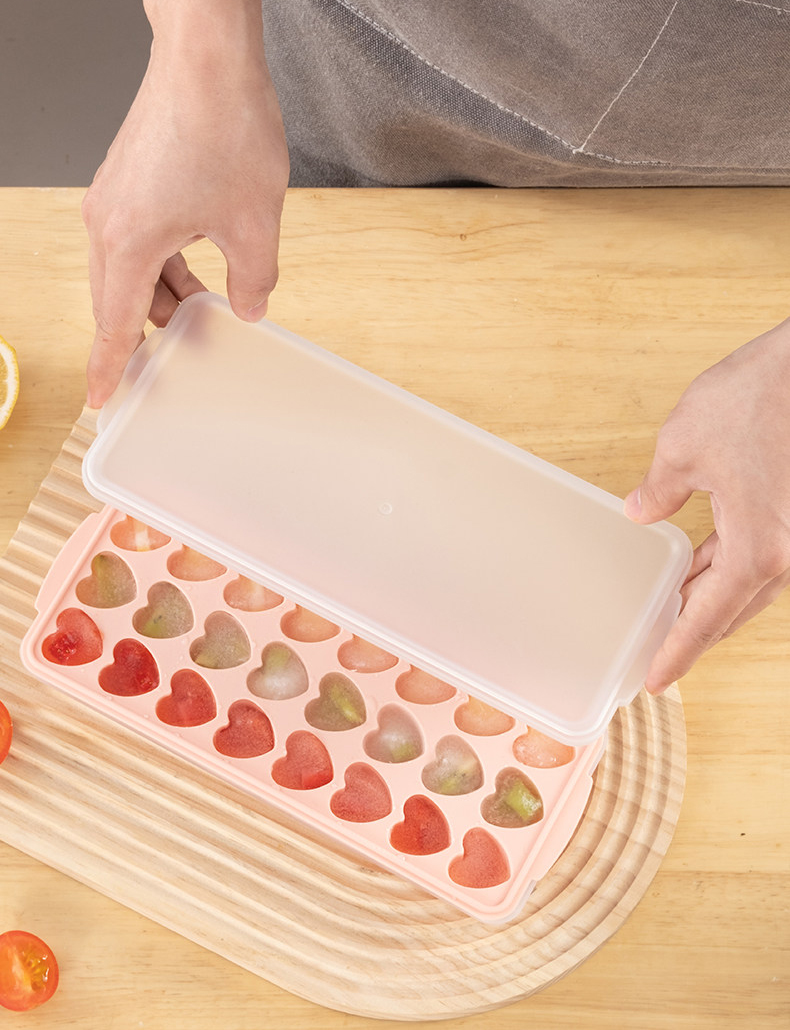 24 Grid Food Grade Silicone Ice Tray/24格硅胶冰块模具